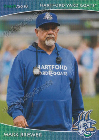 2018 Hartford Yard Goats Mark Brewer