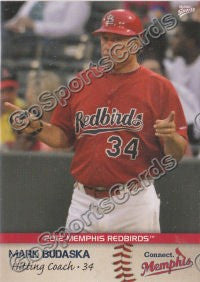 2012 Memphis Redbirds Mark Budaska