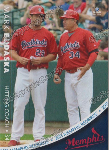 2013 Memphis Redbirds Mark Budaska