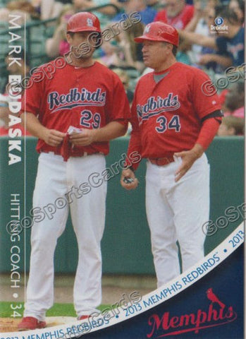 2013 Memphis Redbirds Mark Budaska