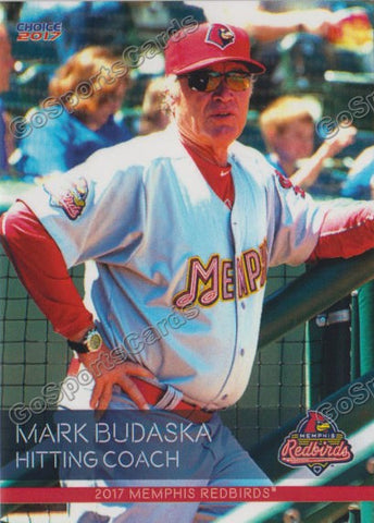 2017 Memphis Redbirds Mark Budaska