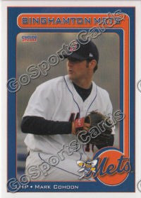 2011 Binghamton Mets Mark Cohoon