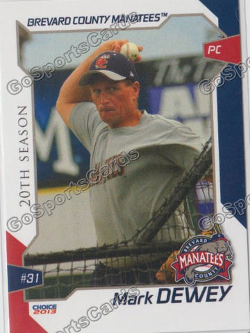 2013 Brevard County Manatees Mark Dewey