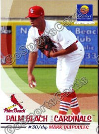 2010 Palm Beach Cardinals Mark Diapoules