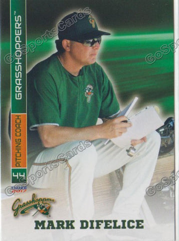 2017 Greensboro Grasshoppers Mark DeFelice
