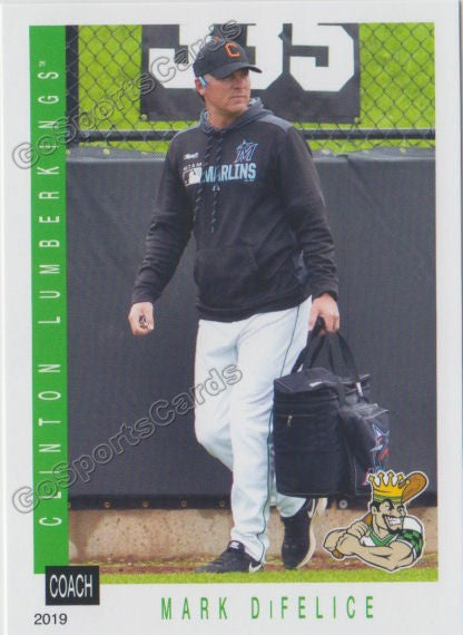 2019 Clinton LumberKings Mark DiFelice