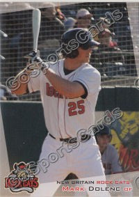 2012 New Britain Rock Cats Mark Dolenc