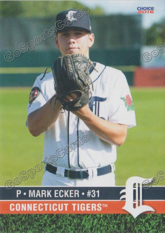 2016 Connecticut Tigers Mark Ecker