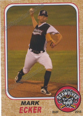 2018 Erie SeaWolves Mark Ecker