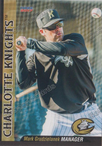 2017 Charlotte Knights Mark Grudzielanek