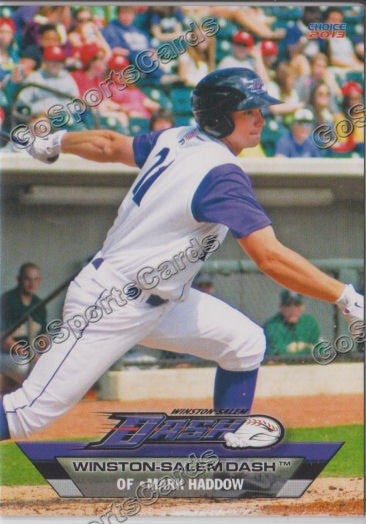 2013 Winston Salem Dash Mark Haddow
