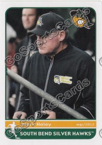 2012 South Bend Silver Hawks Mark Haley