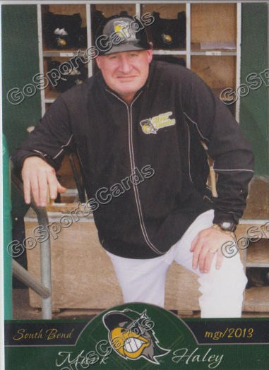 2013 South Bend Silverhawks Mark Haley