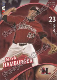 2009 Hickory Crawdads DAV SGA Mark Hamburger