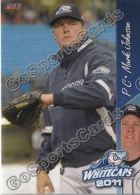 2011 West Michigan Whitecaps Mark Johnson