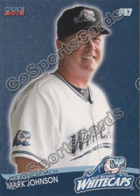 2012 West Michigan Whitecaps Mark Johnson