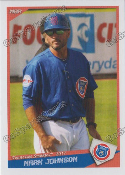 2017 Tennessee Smokies Mark Johnson
