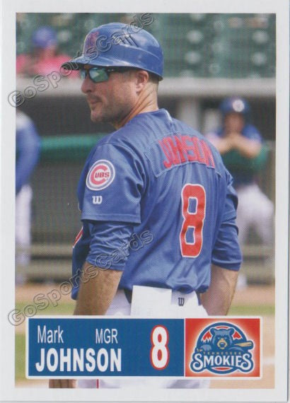 2018 Tennessee Smokies Mark Johnson