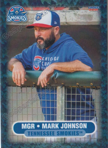 2021 Tennessee Smokies Mark Johnson