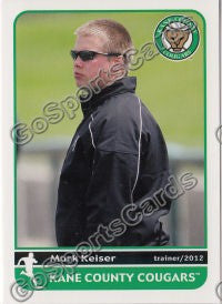 2012 Kane County Cougars Mark Keiser