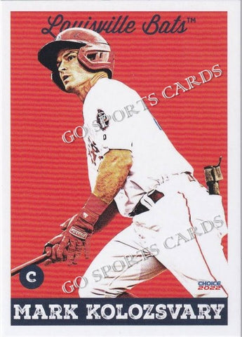2022 Louisville Bats Mark Kolozsvary