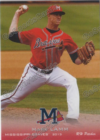 2013 Mississippi Braves Mark Lamm