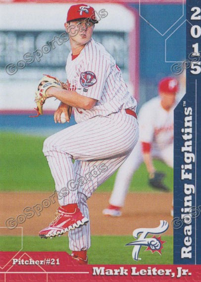 2015 Reading Fightin Phils Update Mark Leiter Jr