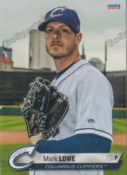 2014 Columbus Clippers Mark Lowe