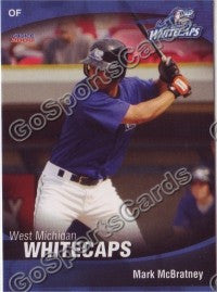 2008 West Michigan WhiteCaps Mark McBratney