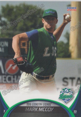 2016 Lexington Legends Mark McCoy