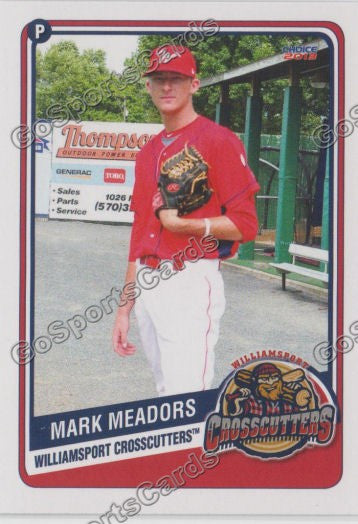 2013 Williamsport CrossCutters Mark Meadors