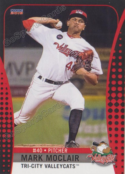 2018 Tri City ValleyCats Mark Moclair