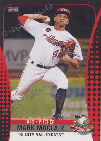 2018 Tri City ValleyCats Mark Moclair