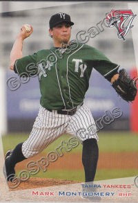 2012 Tampa Yankees Mark Montgomery