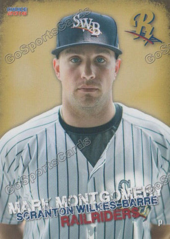 2016 Scranton Wilkes Barre RailRiders Mark Montgomery