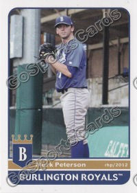 2012 Burlington Royals Mark Peterson