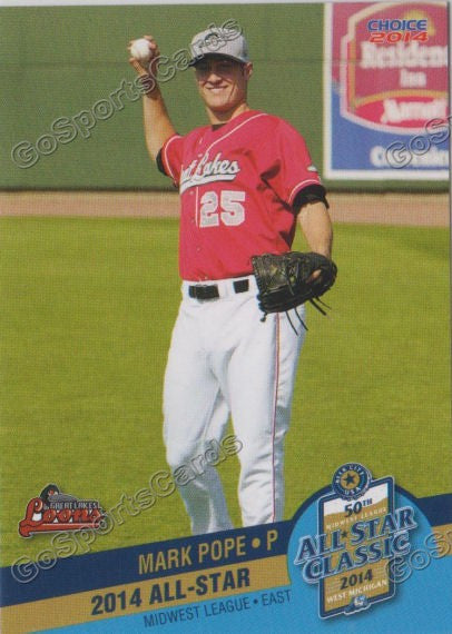 2014 MidWest League All Star Mark Pope