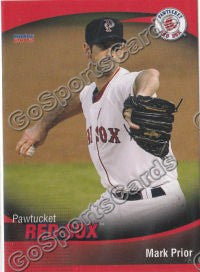 2012 Pawtucket Red Sox Mark Prior