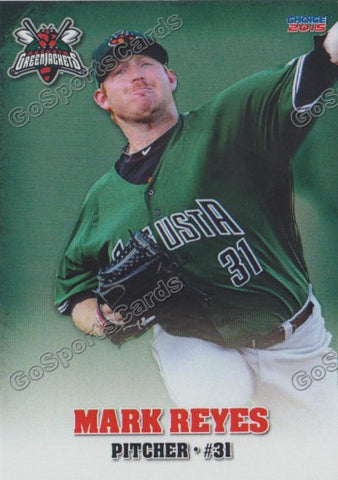 2015 Augusta Greenjackets Mark Reyes