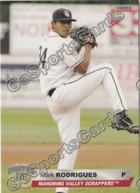 2008 Mahoning Valley Scrappers Mark Rodrigues