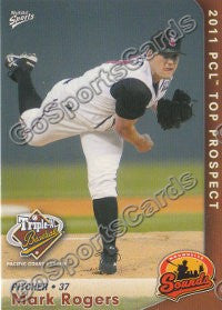 2011 Pacific Coast League Top Prospects PCL Mark Rogers