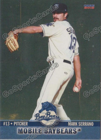 2013 Mobile BayBears Mark Serrano