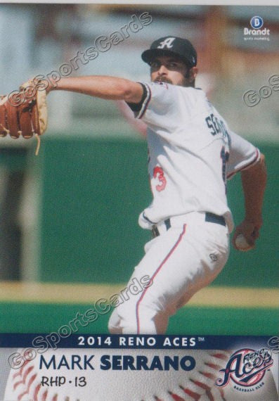 2014 Reno Aces Mark Serrano