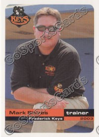 2003 Frederick Keys Mark Shires