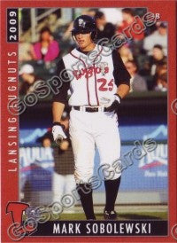 2009 Lansing Lugnuts Mark Sobolewski