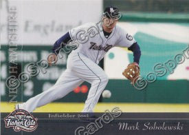 2012 New Hampshire Fisher Cats Mark Sobolewski