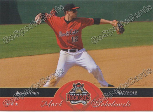 2013 New Britain Rock Cats Mark Sobolewski