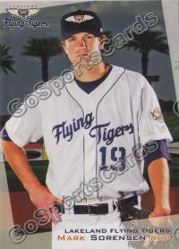 2012 Lakeland Flying Tigers Mark Sorensen