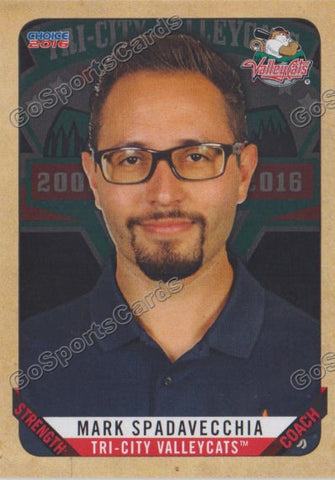 2016 Tri City ValleyCats Mark Spadavecchia