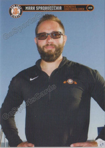 2019 San Jose Giants Mark Spadavecchia